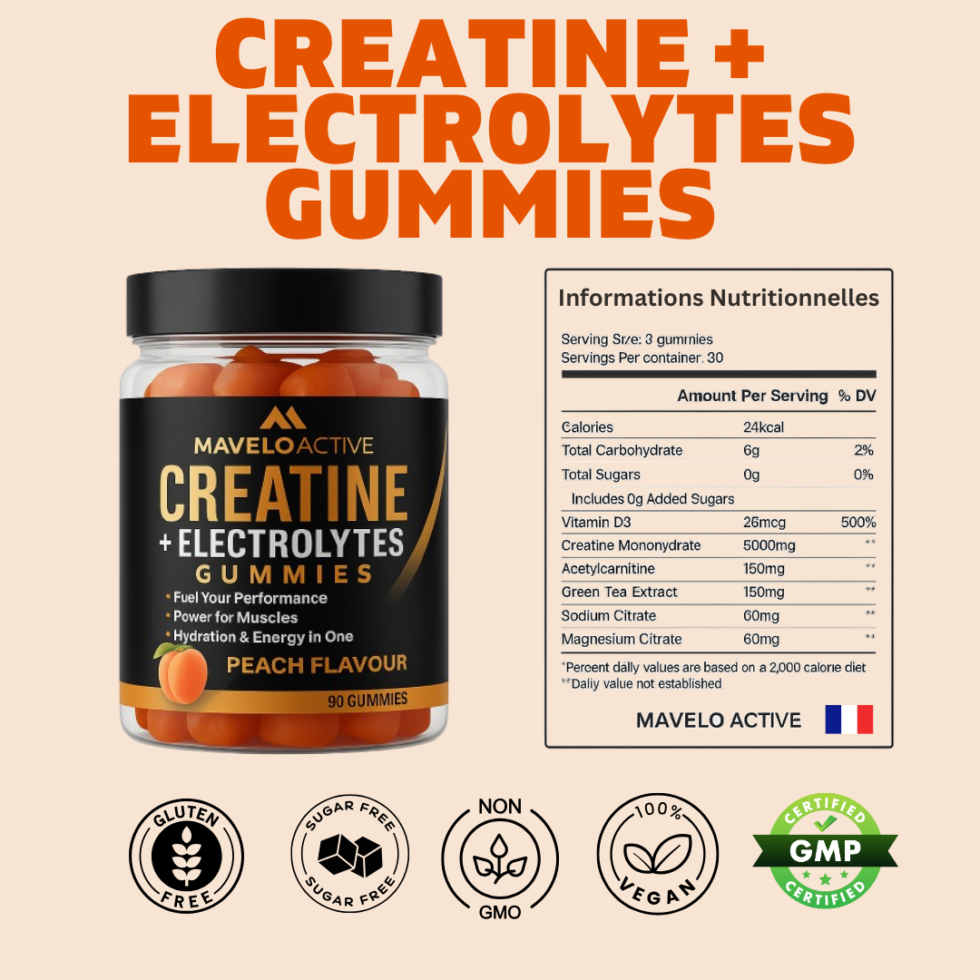 Créatine Électrolytes Gummies